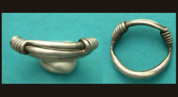Ring, Roman, Men's, Silver, RARE!
